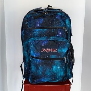Jansport Big Student Backpack Galaxy. Fits laptop